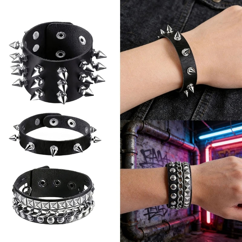 Studded Punk Bracelet's