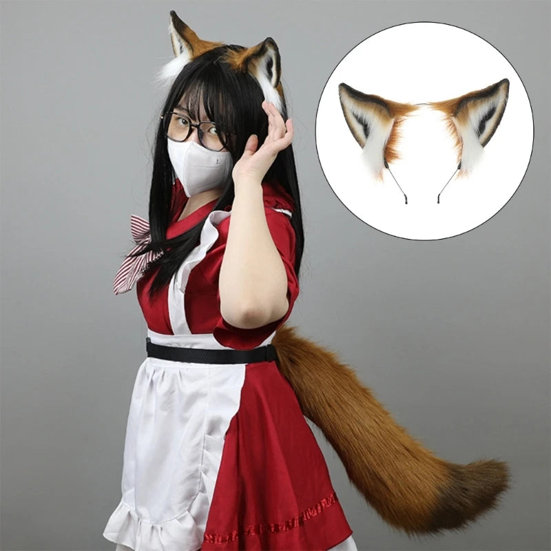 Fox Cosplay Headband (Tail Not Included)