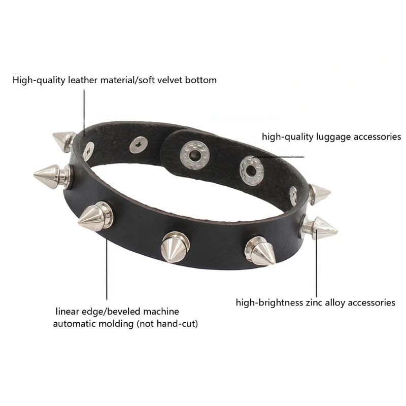 Studded Punk Bracelet's