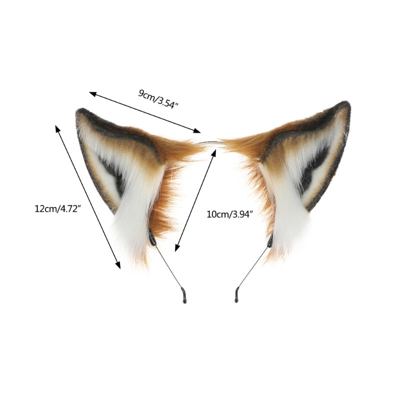 Fox Cosplay Headband (Tail Not Included)