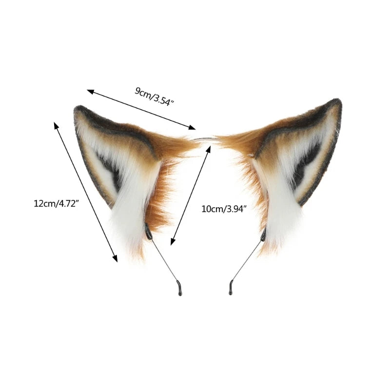 Fox Cosplay Headband (Tail Not Included)